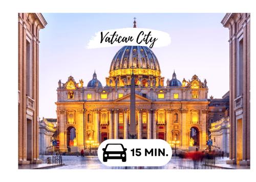 15 Min From The Vatican Wi Fi And Garden — 4-Star Luxury Hotel in Rome, Italy