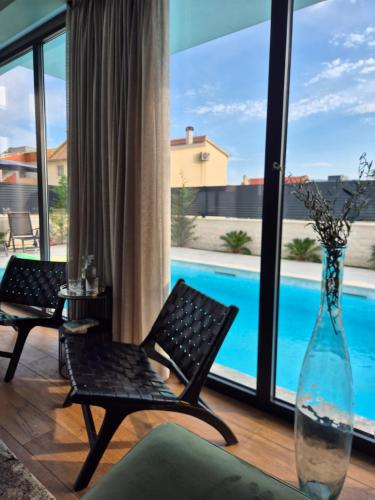 New Villa Restart Vrsi Mulo with heated pool and sea view — 4-Star Luxury Hotel in Vrsi, Croatia