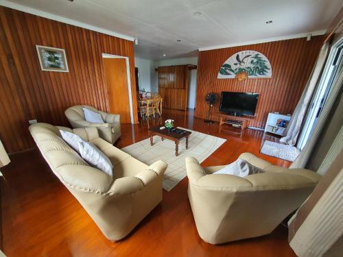 Loverly Three Bedroom Rental Pool Outdoor Area Upper — 4-Star Luxury Hotel in Suva, Fiji
