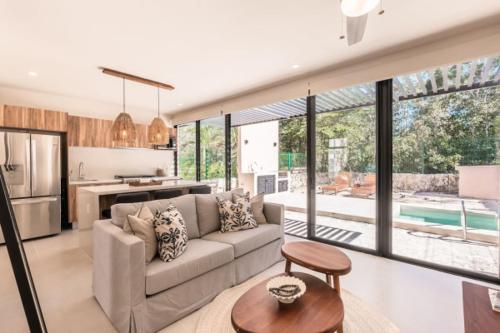 Edena Vida Jungle Luxury Beach Club Access in Tulum, Mexico