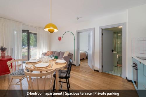 Stylish 2 Bedroom With Large Terrace Near Forest Park & Beach Child Friendly Location — 4-Star Luxury Hotel in Jurmala, Latvia