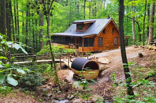 Ma And Pas Cabin At Cabin Fever In Nc 22030855 — Saluda
