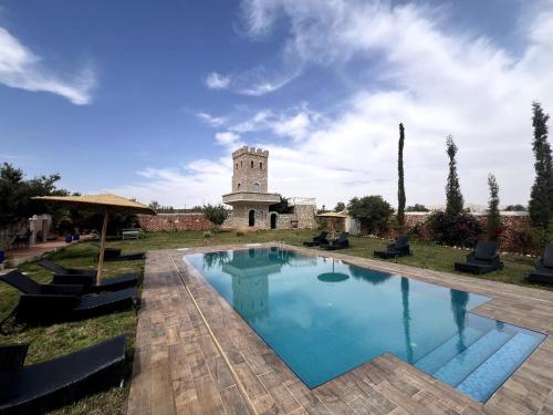 Chateau El Mansour in Kariat Arkmane, Morocco