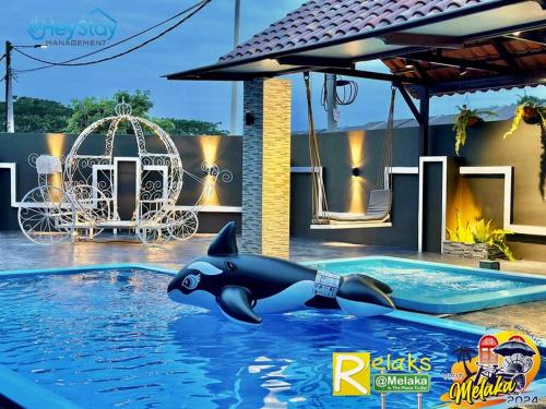 Villa 20Pax4B3B PrivatePool Karaok Pooltable BBQ — 4-Star Luxury Hotel in Malacca, Malaysia