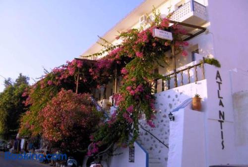Atlantis Hotel - carbon neutral hotel in Kalymnos
