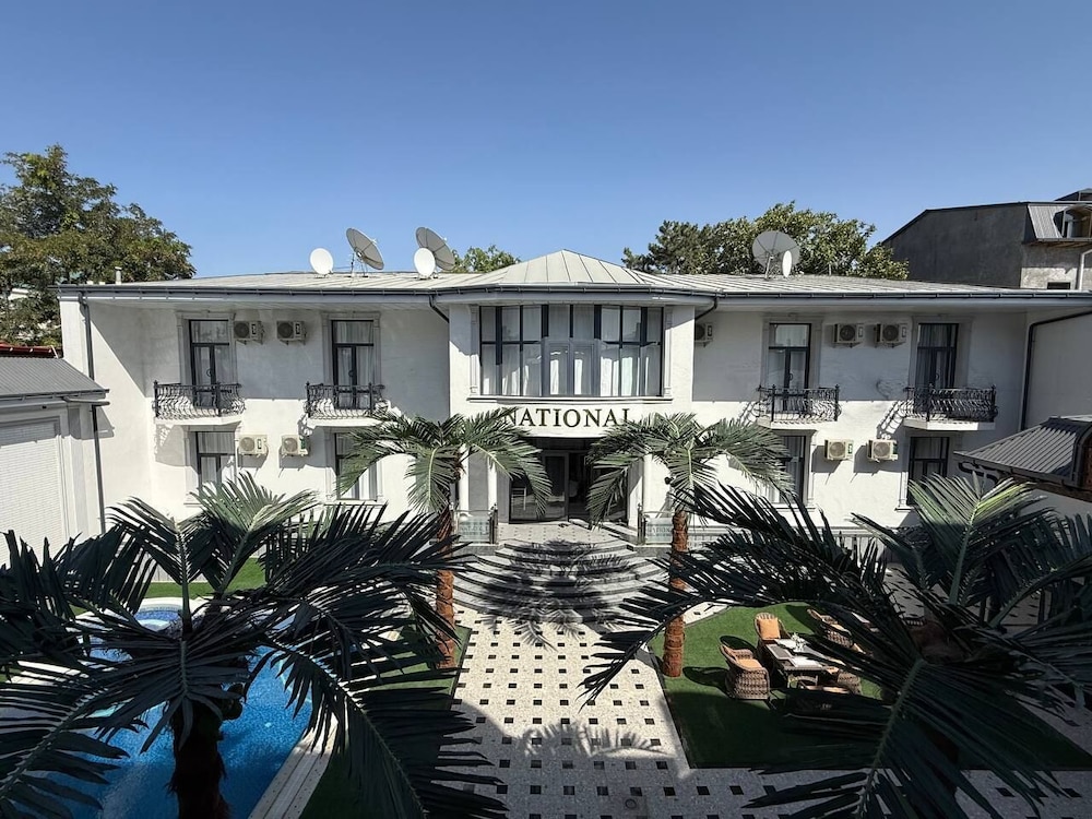 National Gold Plaza in Samarkand, Uzbekistan