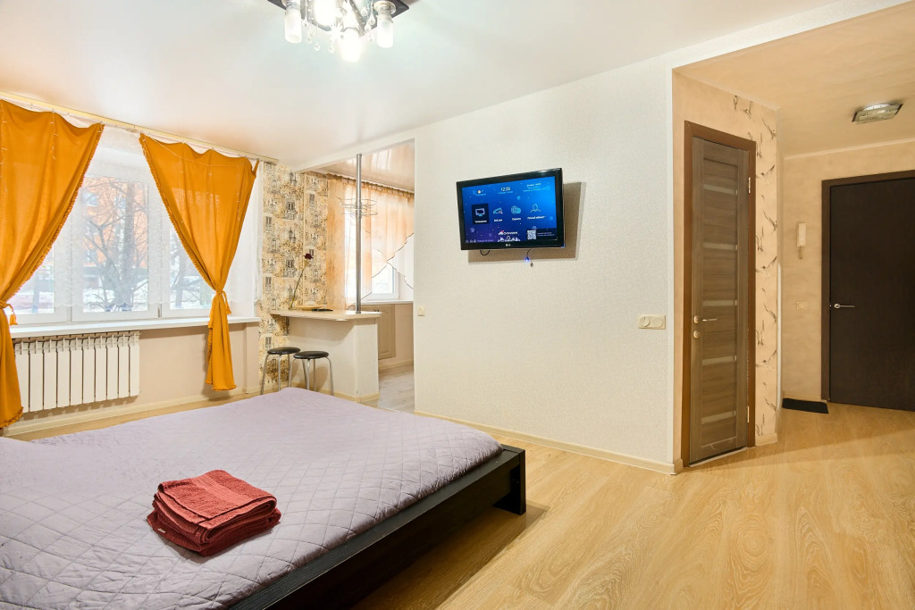 Uyutnaya Studiya Na Nevskom Flat in Petrozavodsk, Russia