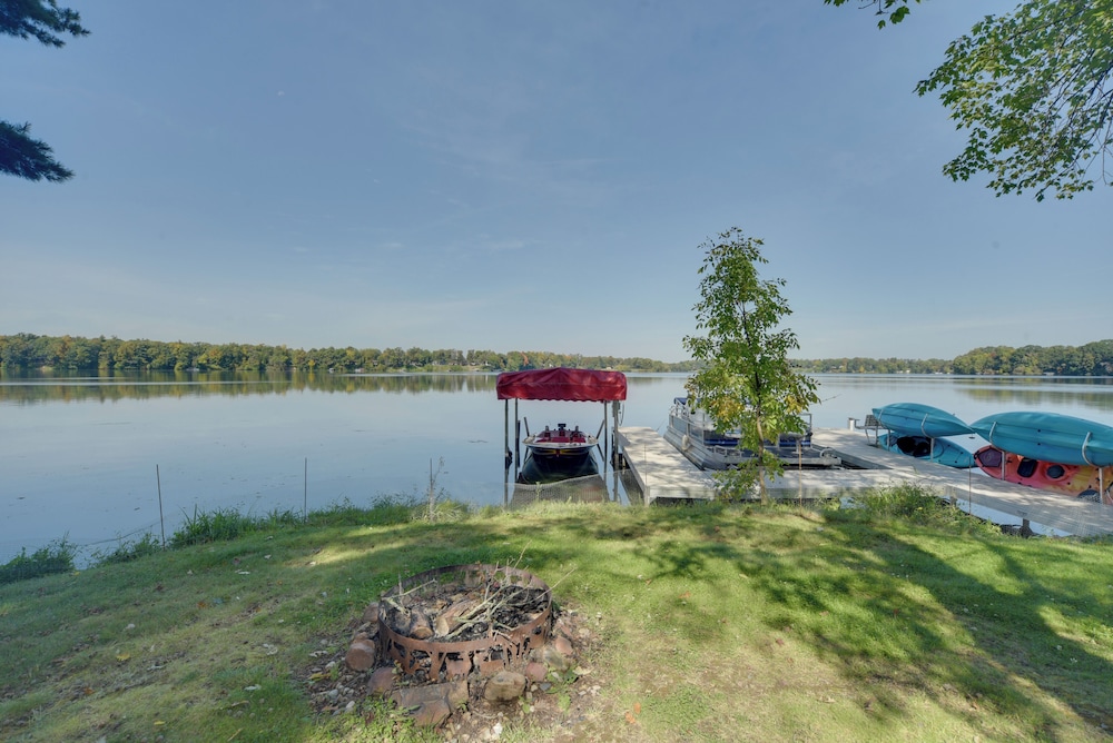 Pet Friendly Rice Lake Home W Private Dock 14668428 — Rice Lake