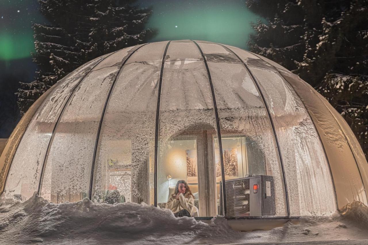 Ice and Light Village in Lulea, Sweden