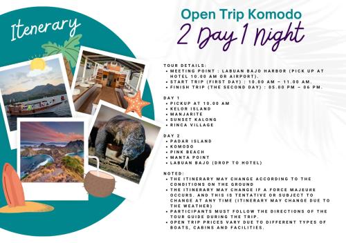Komodo 2 Day 1 Night in Unknown City, Indonesia