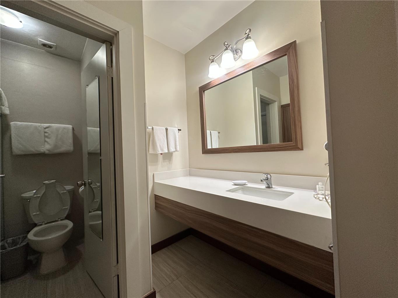 A fully equipped room awaits you for the best nights of sleep!