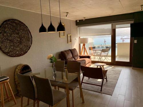 HOM I Terraza I Vista al Mar I Parking I Gym I Wifi — 4-Star Luxury Hotel in Valparaiso, Chile