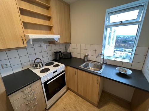 Panoramic Studio Apartment with stunning view Free Parking