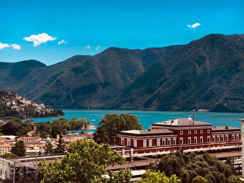 Lakeview Panorama Penthouse with Washer & Dryer — 4-Star Luxury Hotel in Lugano, Switzerland