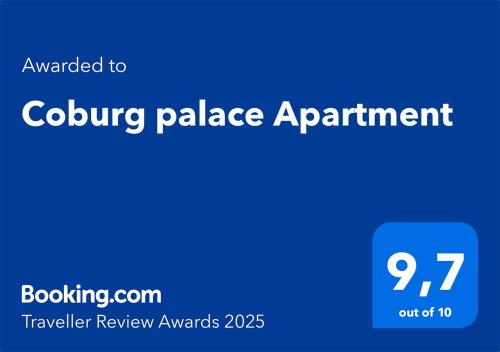 Coburg palace Apartment — 4-Star Luxury Hotel in Bratislava, Slovakia