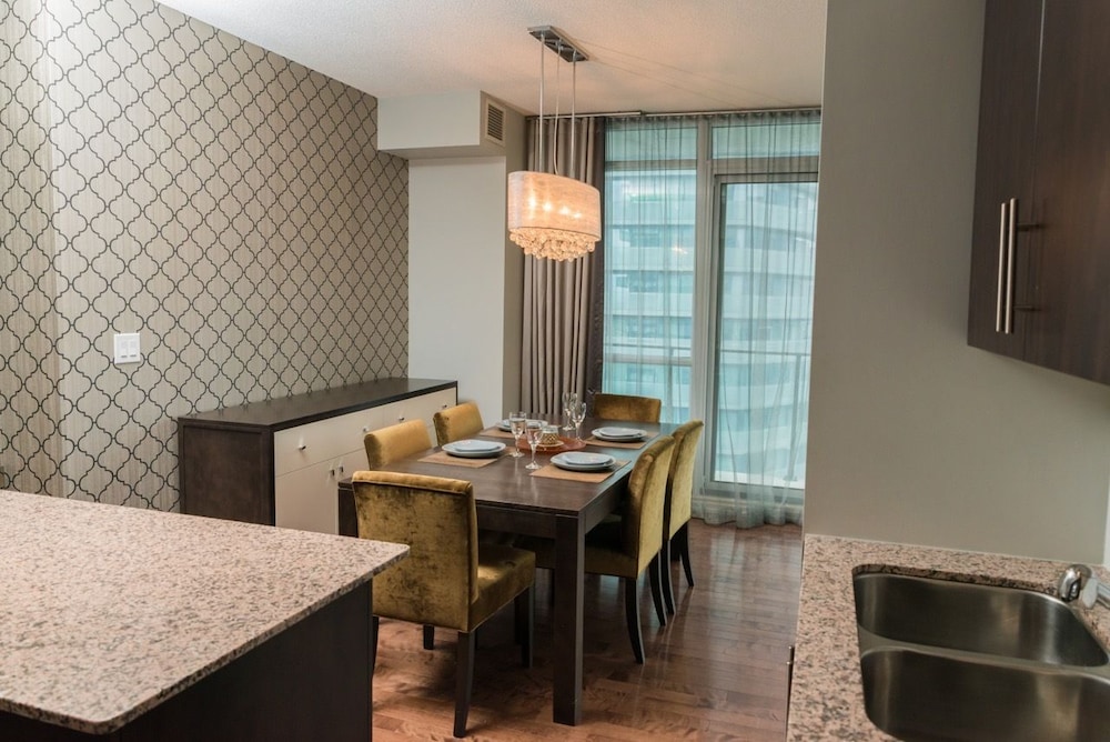 Sarkar Suites Maple Leaf Square in Toronto, Canada