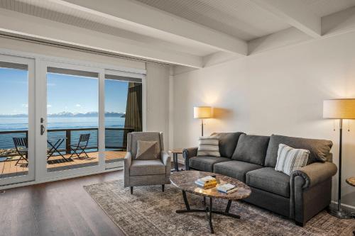 Newley remodeled two story two bedroom condo nothing but Views of Lake Tahoe