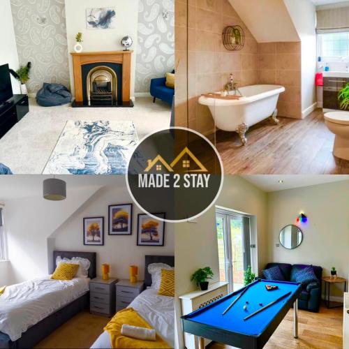 Spacious 15 Guest Home With 9 Beds in Shirley — 4-Star Luxury Hotel in Solihull, United Kingdom