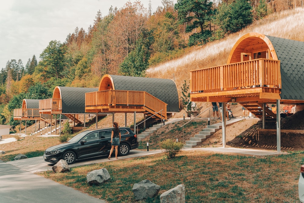 Frankenwald Chalets Ferienhaus mit privaten Whirlpool — hotel in Wilhelmsthal