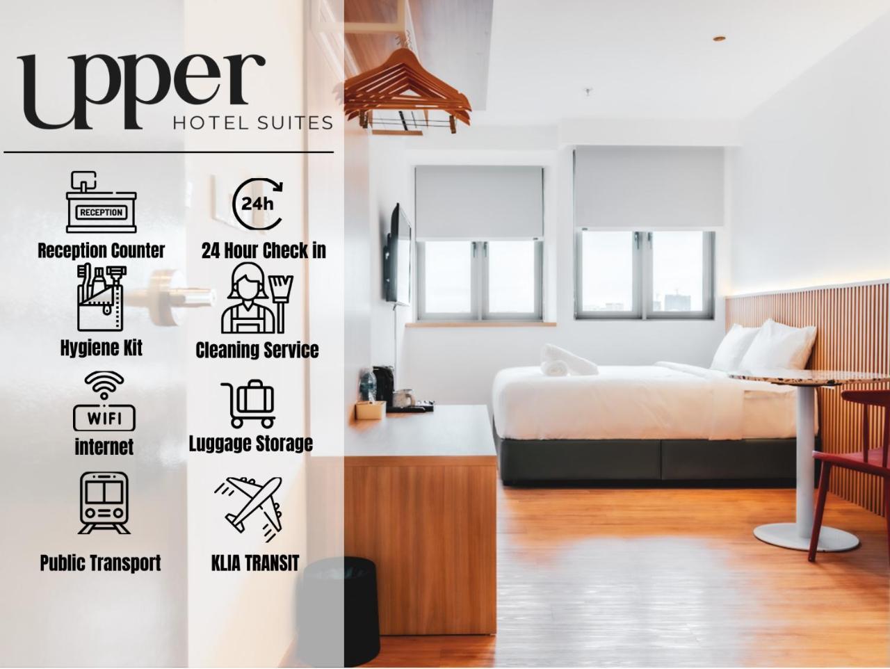 Upper Hotel Suites KL Sentral — 4-Star Luxury Hotel in Kuala Lumpur, Malaysia