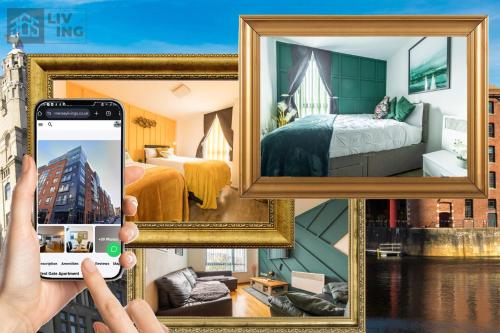 Sidemersey Livings Convenient and Central 2 Bedroom Haven in L1 Secured Parking — 4-Star Luxury Hotel in Liverpool, United Kingdom