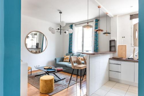 Modern & Cosy Flat 4 Guests Eiffel Tower - carbon neutral hotel in Paris