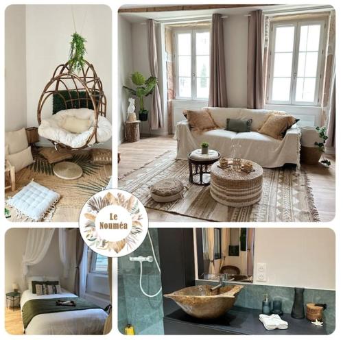 Le Noumea T2 Hyper Centre Square de la Paix in Macon, France