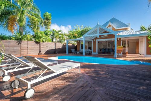 Villa La Palmeraie — 4-Star Luxury Hotel in Saint-Francois, Guadeloupe