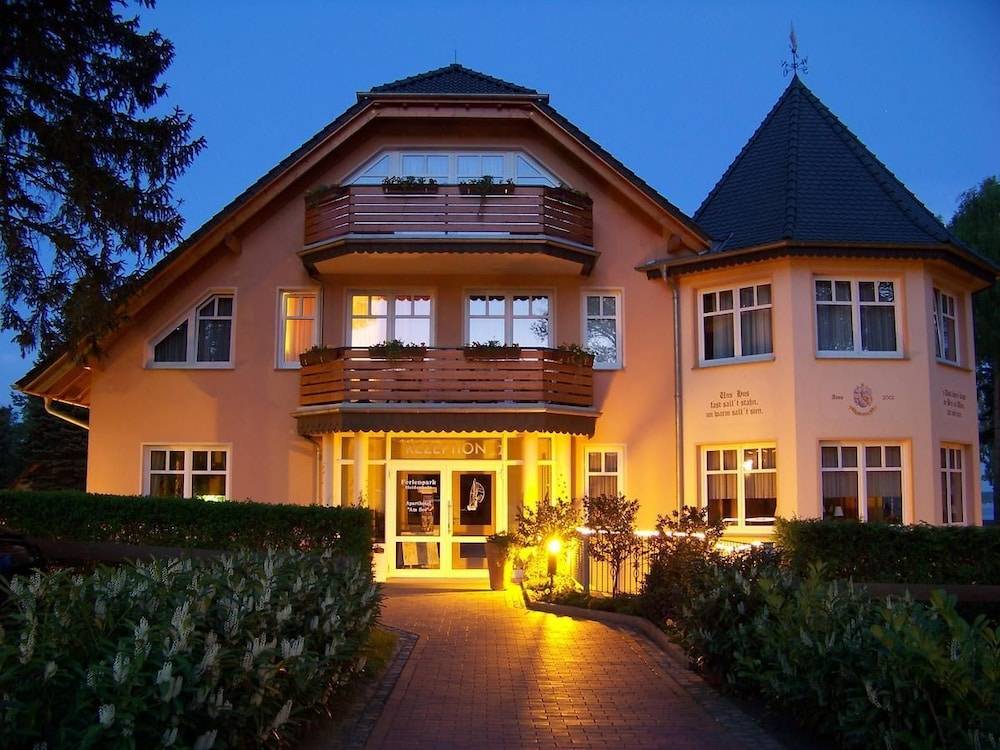 Front of property - evening/night
