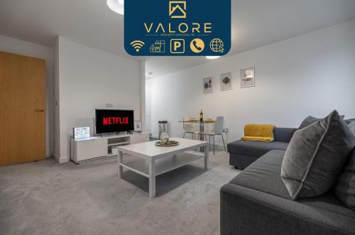 Modern 1 bed in central MK Free Parking Smart TV Manhattan House By Valore Property Services — 4-Star Luxury Hotel in Milton Keynes, United Kingdom