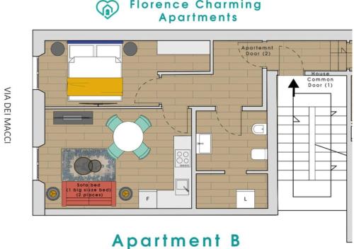 Via Macci 59 Florence Charming Apartments Stylish apartments in a vibrant neighborhood with so comfortable beds — 4-Star Luxury Hotel in Florence, Italy