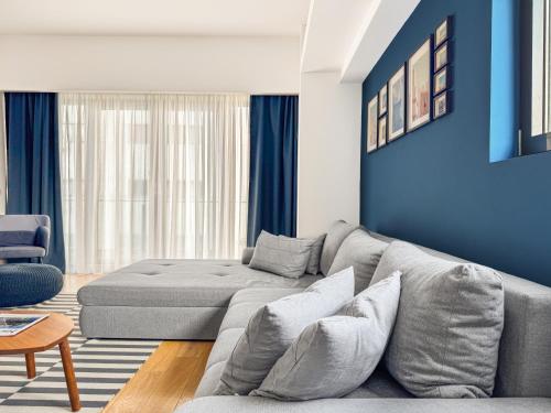 Beachfront Designer Apt 100 sqm 2 bath huge terrace on the sea shore — 4-Star Luxury Hotel in Constanta, Romania