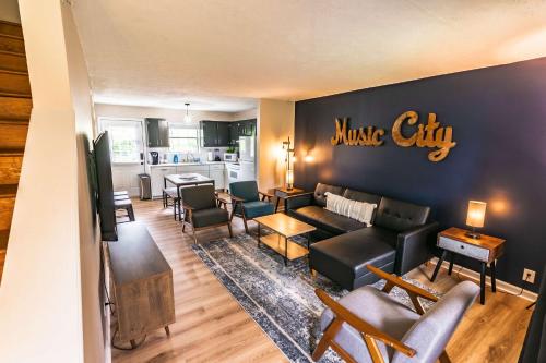 East Nashville Getaway Walk to Parks Golf & Music Spots in Nashville, United States