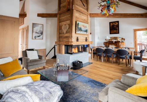 Chalet Albert 1 Er Megeve Village — 4-Star Luxury Hotel in Megeve, France