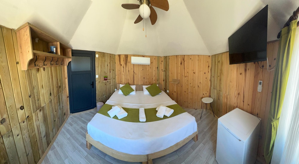 Laz Koyu Yoruk Evleri in Gokceada, Turkey