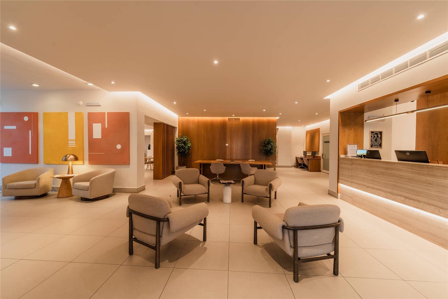 Lobby view
