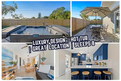 Luxury Design Hot Tub Close Proximity To Beach — Melbourne
