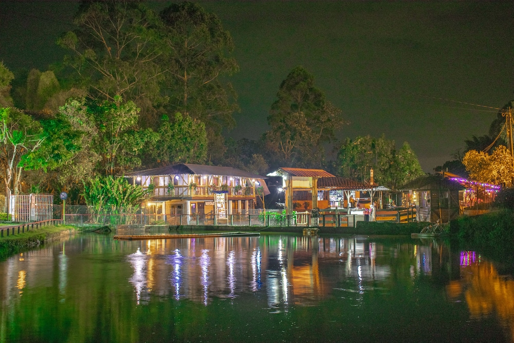 Lagos de Venecia in Santa Rosa De Cabal, Colombia