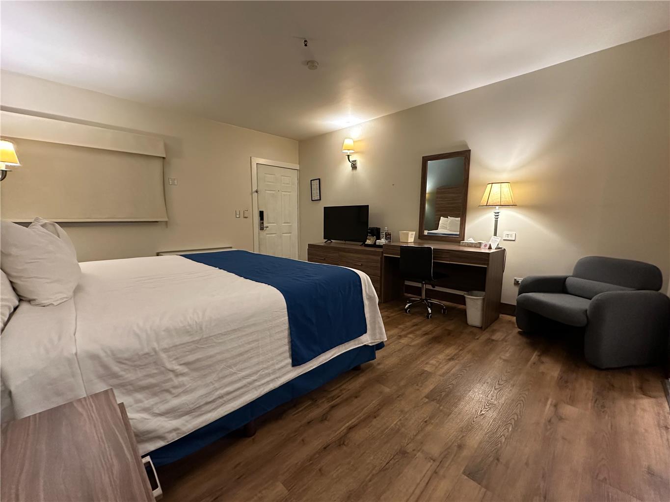 A fully equipped room awaits you for the best nights of sleep!