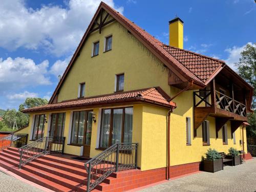 Totem - carbon neutral hotel in Boryslav