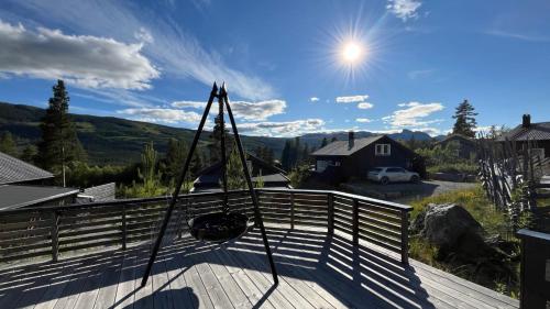 Modern cabin great view sunny 2BA 4BR — 4-Star Luxury Hotel in Hemsedal, Norway