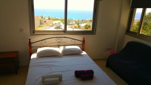 Sunset Sea View Apartment in Kissonerga