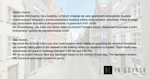 Be In Gdansk Apartments Studio Podwale — 4-Star Luxury Hotel in Gdansk, Poland