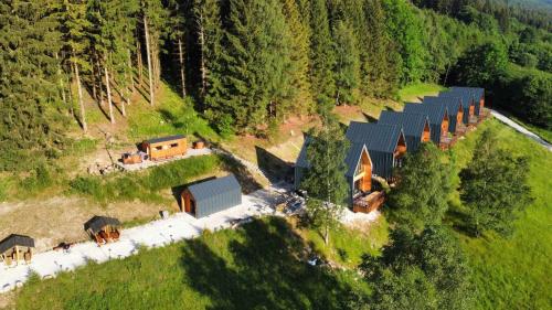 Osada Za gorami za lasami in Stronie Slaskie, Poland