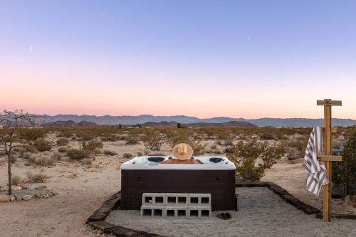 Blue Shadows - carbon neutral hotel in Joshua Tree