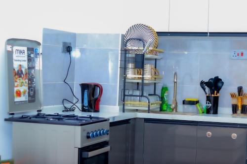 Luxe City Oasis Kilimani Gym parking WiFi and Balcony