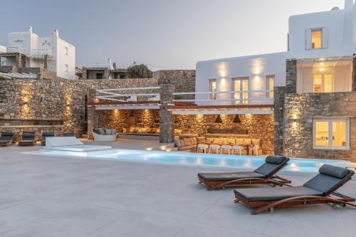 Actors Prestige Villa Private Pool & Sea View — 4-Star Luxury Hotel in Mykonos, Greece