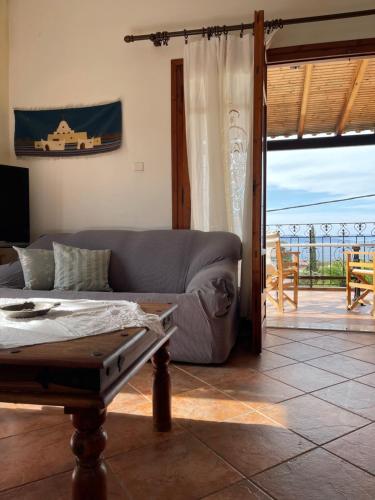 The Balcony in Aegina, Greece