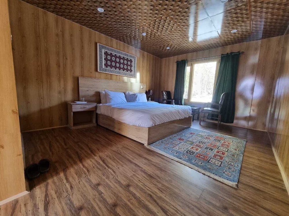 Passu Woodland Resort in Gilgit, Pakistan
