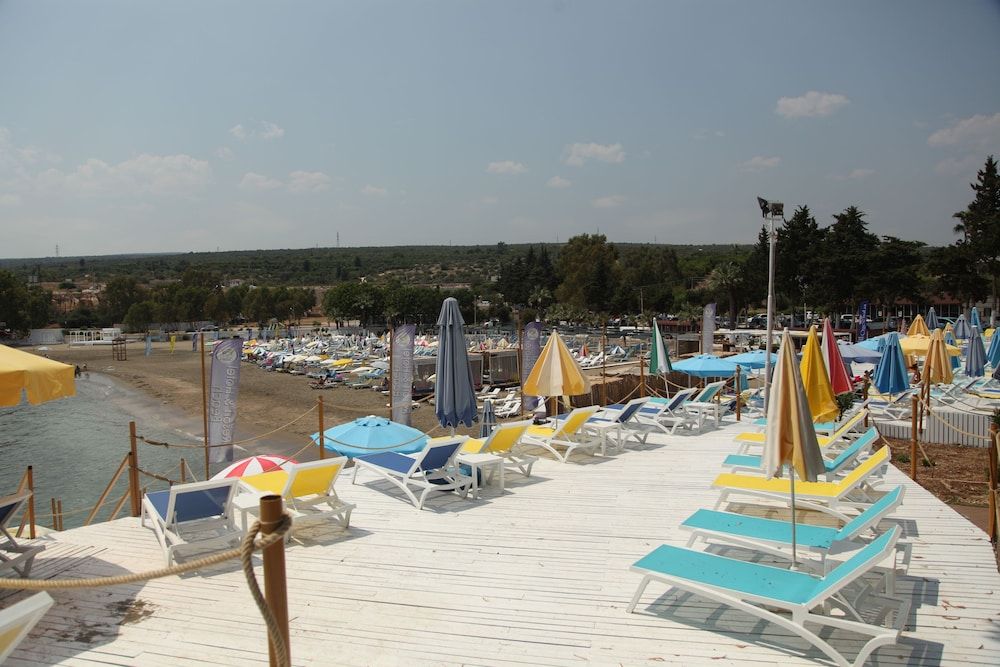Queenaba Beach in Erdemli, Turkey